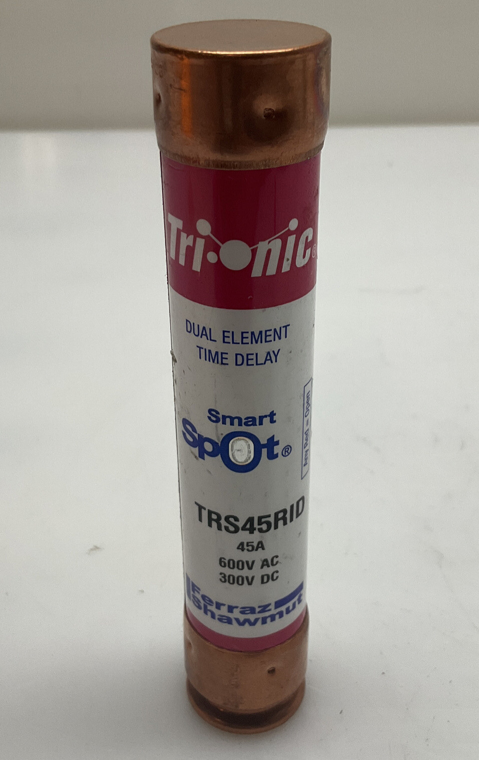 Ferraz Trionic TRS45RID Dual Element Time Delay 45A 600V AC 300V DC Fuse