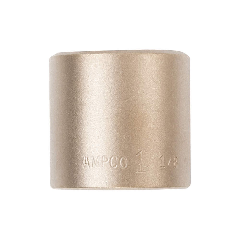 AMPCO SS-1/2D1-1/2 Socket, Almn Brz, Natural, 1 1/2 in 49UH21