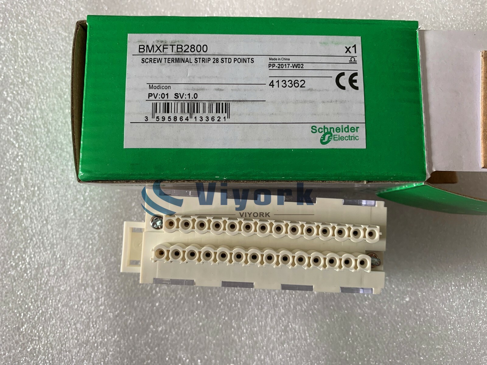 Schneider MODICON BMXFTB2800 SCREW TERMINAL STRIP 28 STD. POINTS NEW