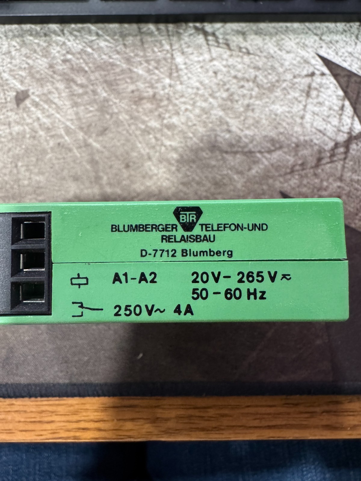 Blumberger Telefon Relaisbau MFRS-E12 Multifunction Relay Timer 20-265V 0.15-800