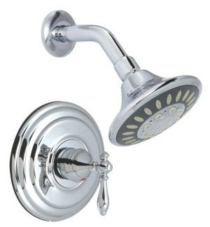Huntington Brass P6161201 5″ Showerhead 1.5 GPM Replacement 7-1/4″ Rough-In