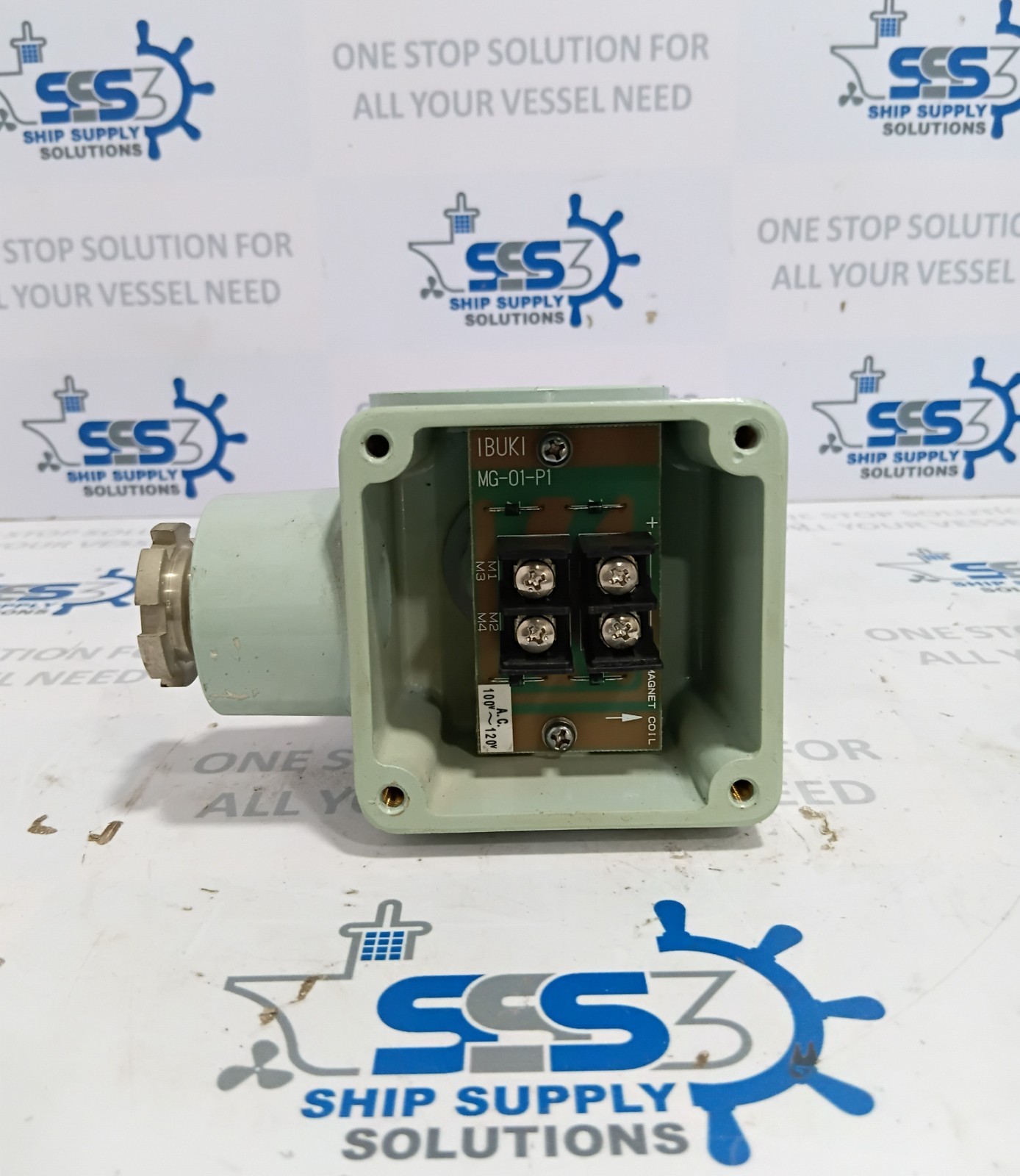 Ibuki Kogyo Solenoid Coil For Air Horn AC100V 1 ϕ 60Hz, 0.2A, 0.8MPa