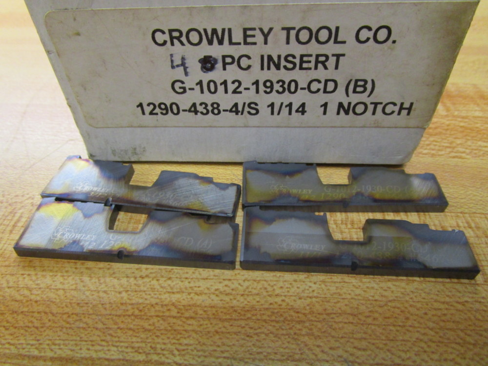 Crowley Tool G-1012-1930-CD (B) Insert G10121930CDB (Pack of 4)