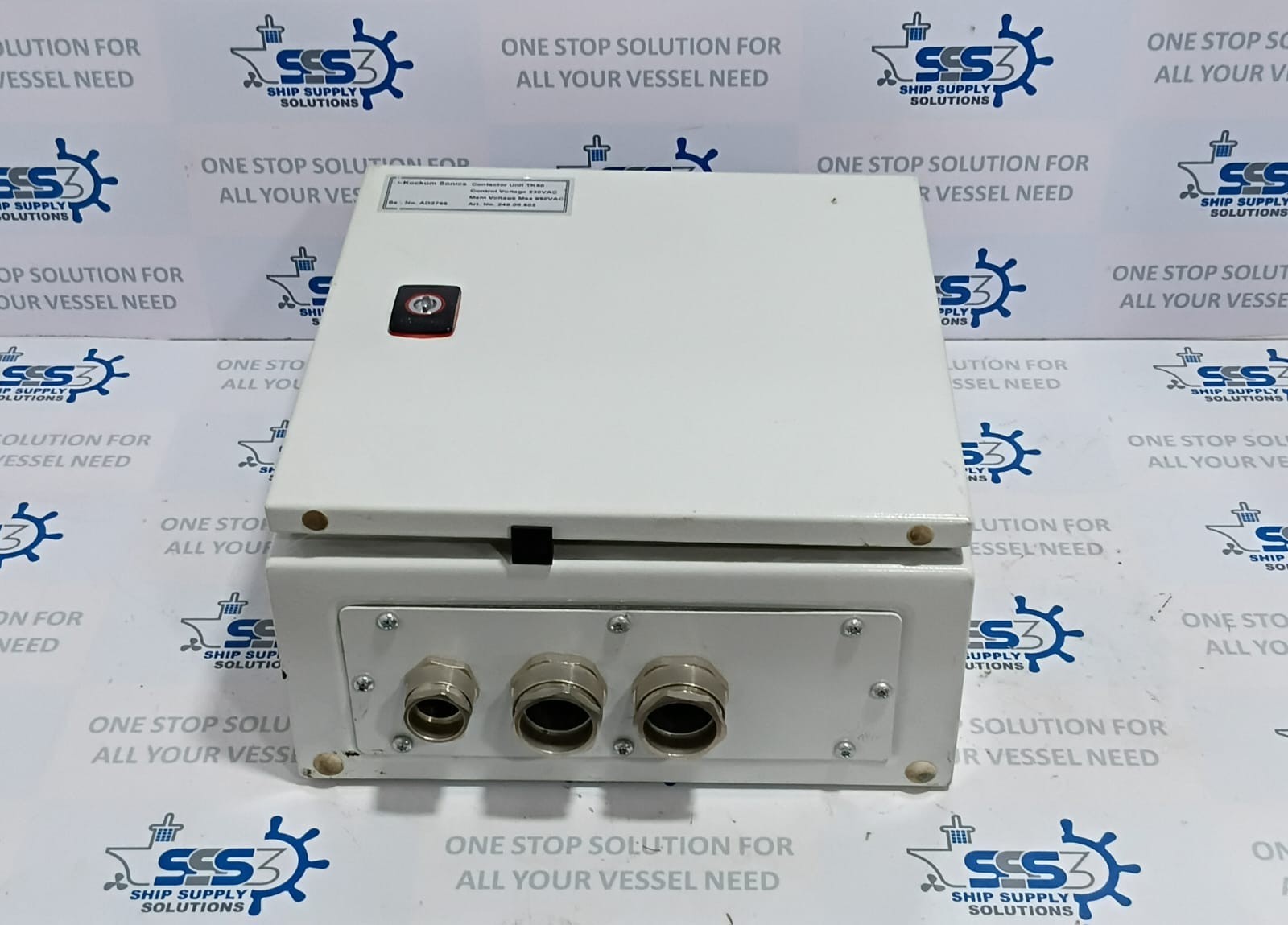 Kockum Sonics TK80 Contactor Unit Control Voltage 230VAC Main Voltage MAX 690V