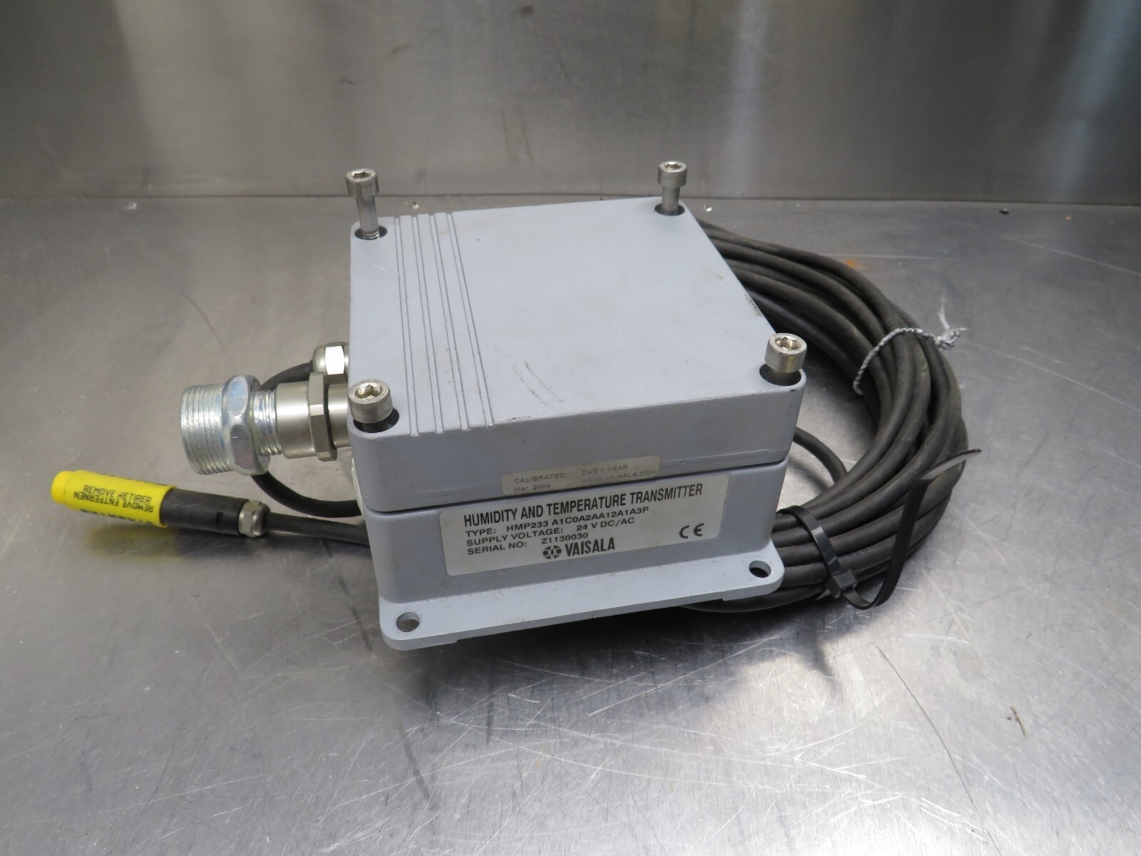 Vaisala HMP233-A1C0A2AA12A1A3P Humidity & Temp Transmitter