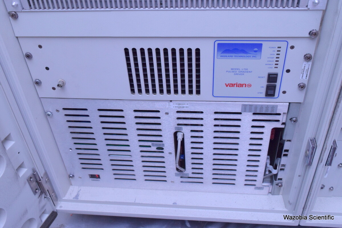 VARIAN UNITY INOVA NMR SPECTROMETER CONTROL CONSOLE L700 3900-11 AMPLIFIER