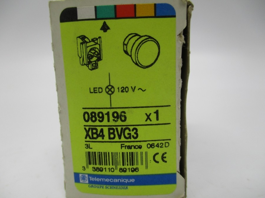 TELEMECANIQUE XB4BVG3 120V NSMP