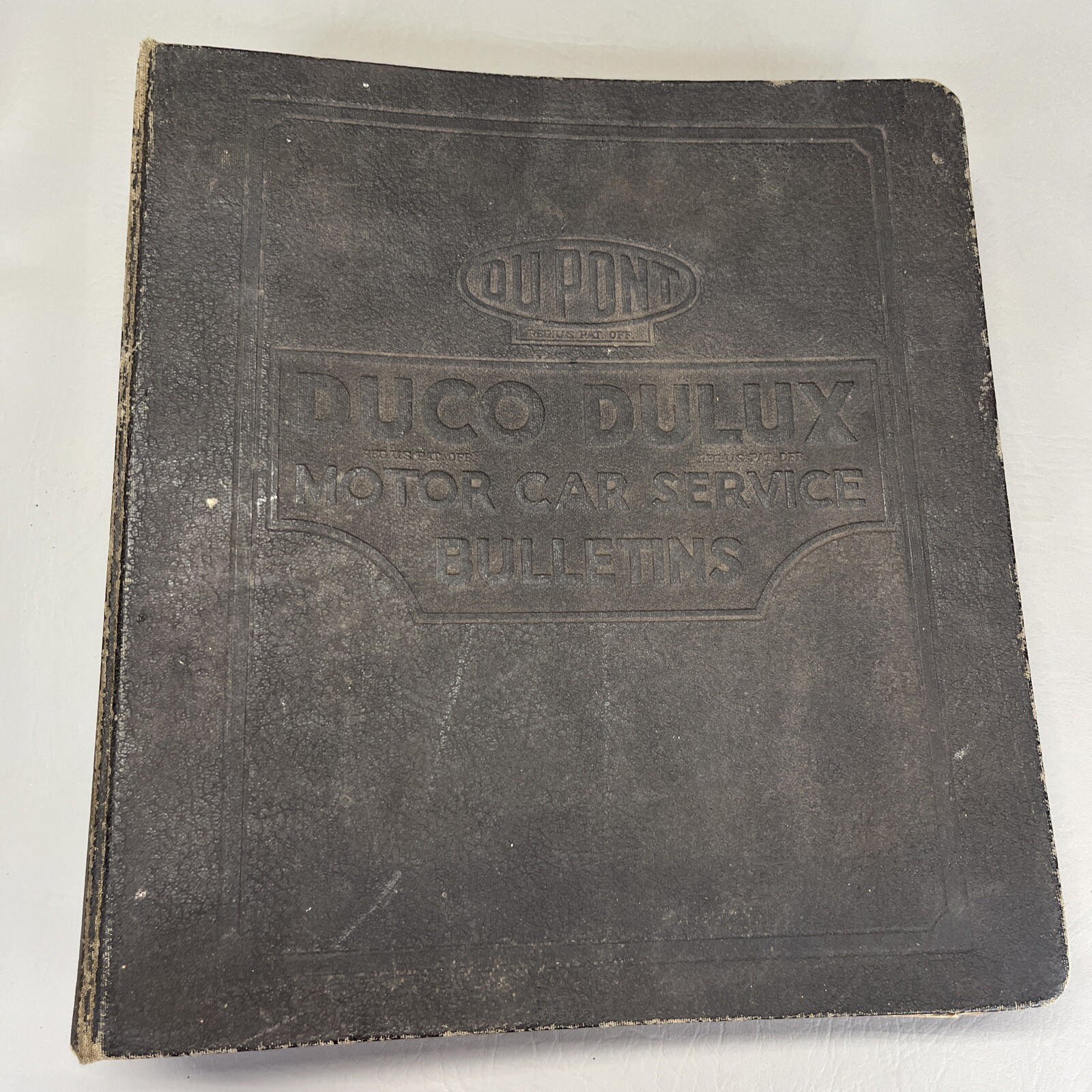 DuPont Duco Dulux Motor Car Service Bulletins Binder Mopar 1961 Dodge Parts Vtg