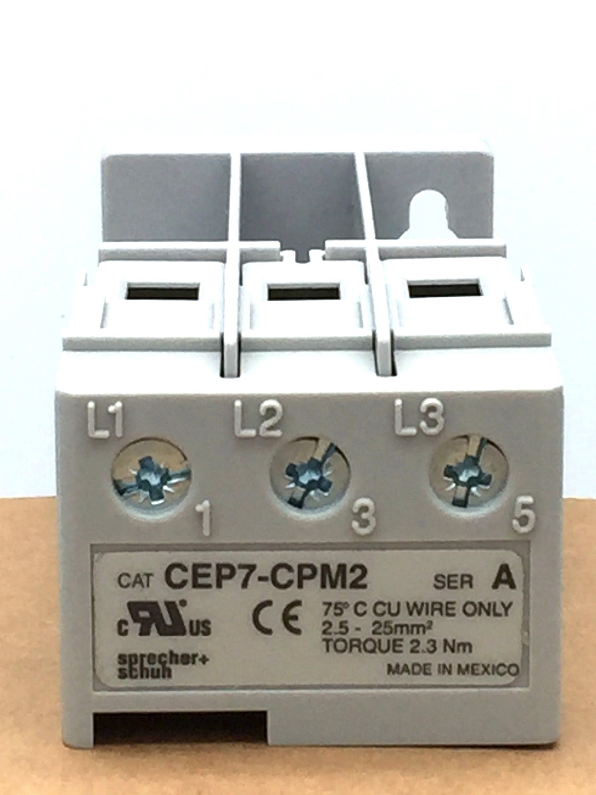 Sprecher + Schuh CEP7-CPM2 Din Rail / Panel Adapter