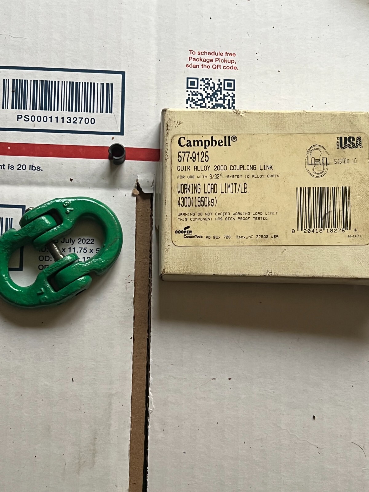 campbell 577-9125 link nos surplus