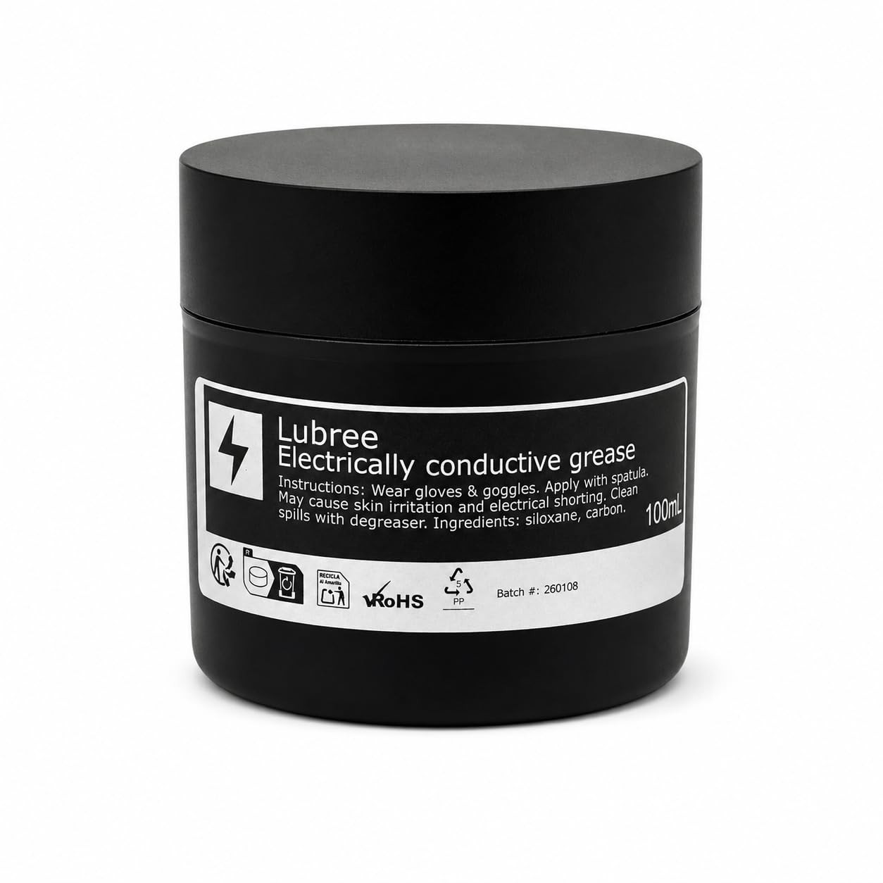 Electrically Conductive Grease 100 mL Carbon Paste for LowVoltage Contacts Term