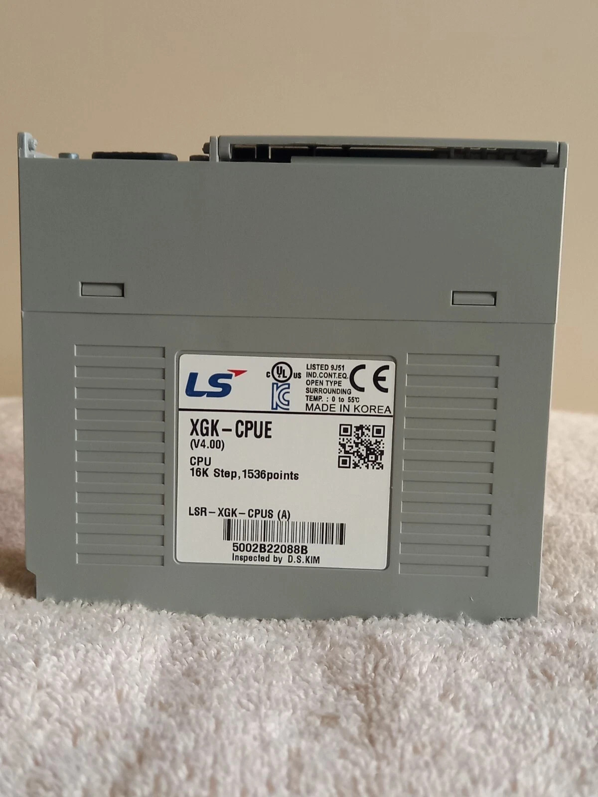 LS XGK-CPUE V4.00 CPU 16K STEP, 1536POINTS used