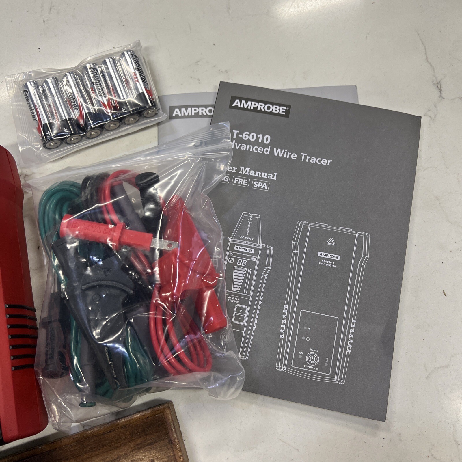 Amprobe AT-6010 Advanced Wire Tracer Kit – CAT III 600V Identifies Breakers -…