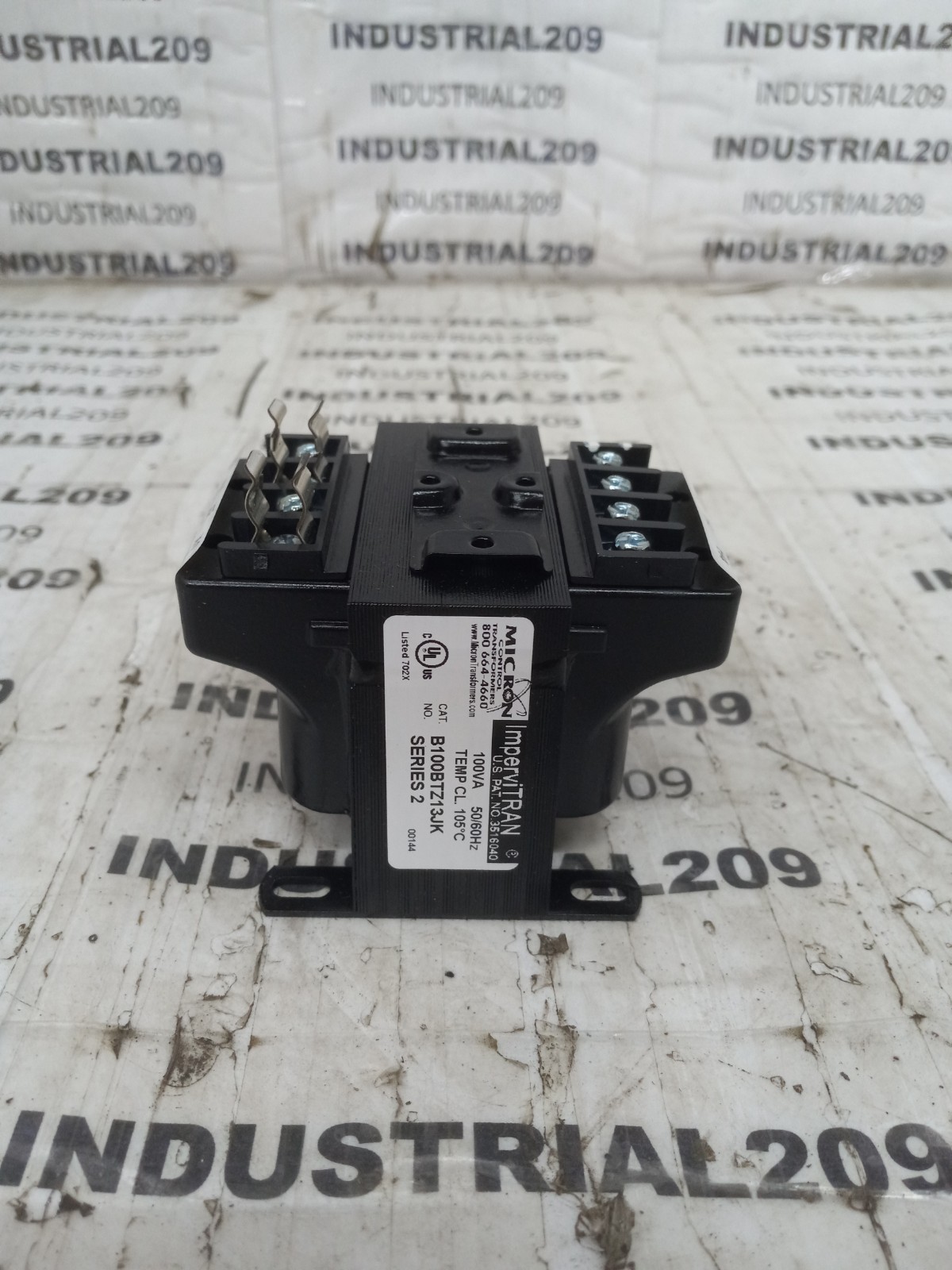 MICRON B100BTZ13JK TRANSFORMER 50/60HZ 115V SERIES 2