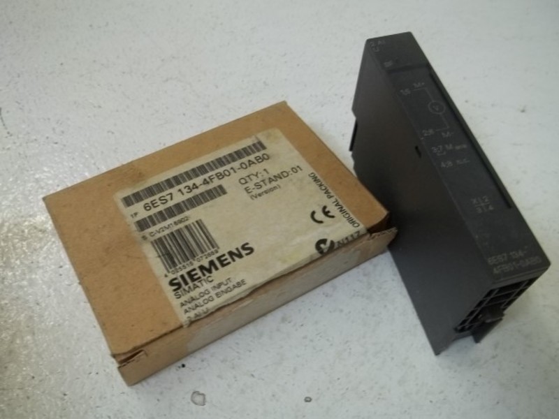SIEMENS 6ES7 134-4FB01-0AB0 ANALOG INPUT NSMP