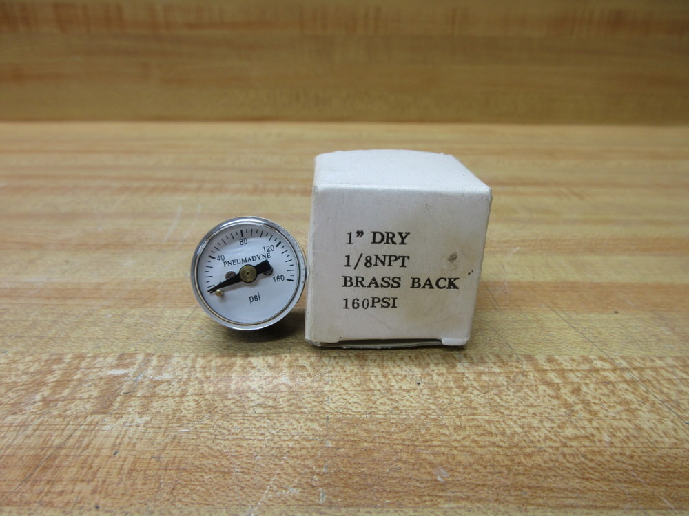 Pneumadyne PMG-160 Pressure Gauge PMG160