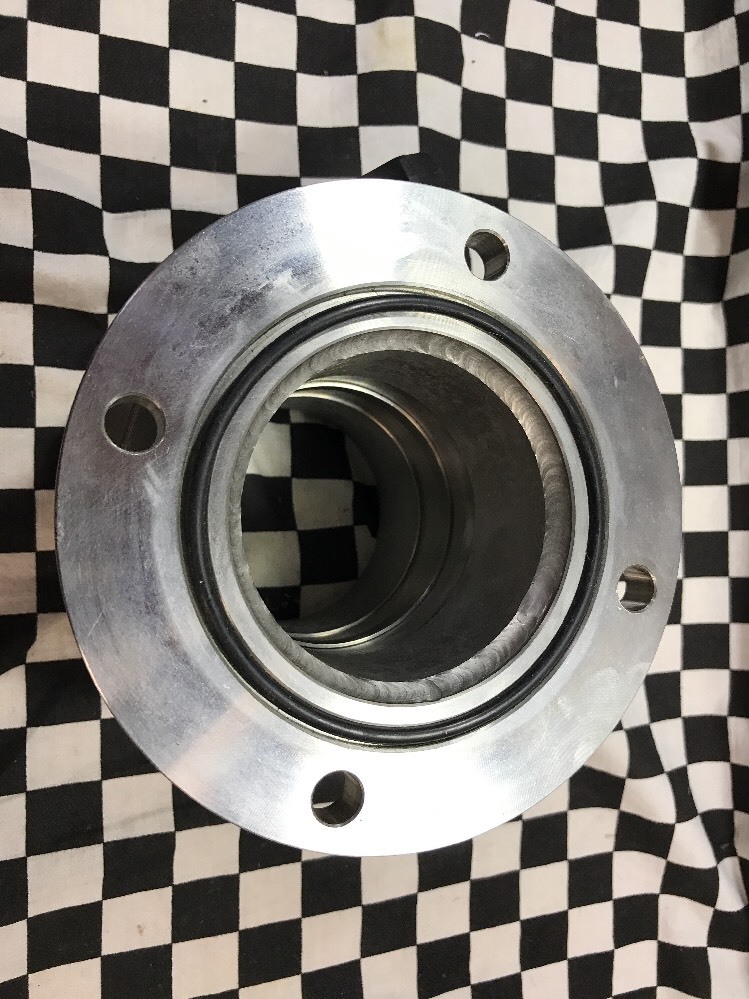 Assy Adapter NW80 x ASA O-ring Grove Flange & Chain Clamp & Centering Ring,