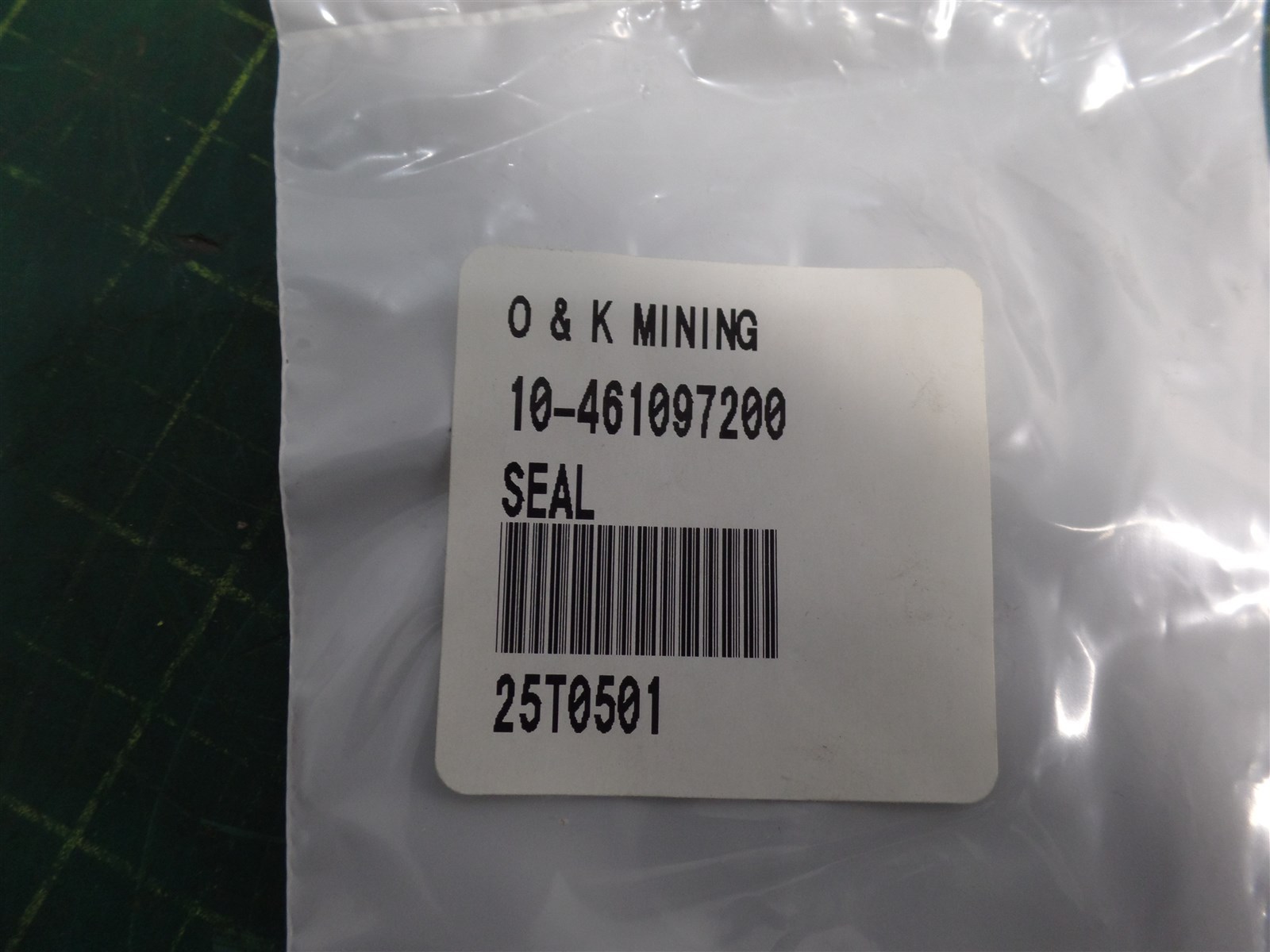 GENUINE TROJAN O&K 10461097200 GASKET SEAL ASSEMBLY, 10-461097200, SET OF 3!!!
