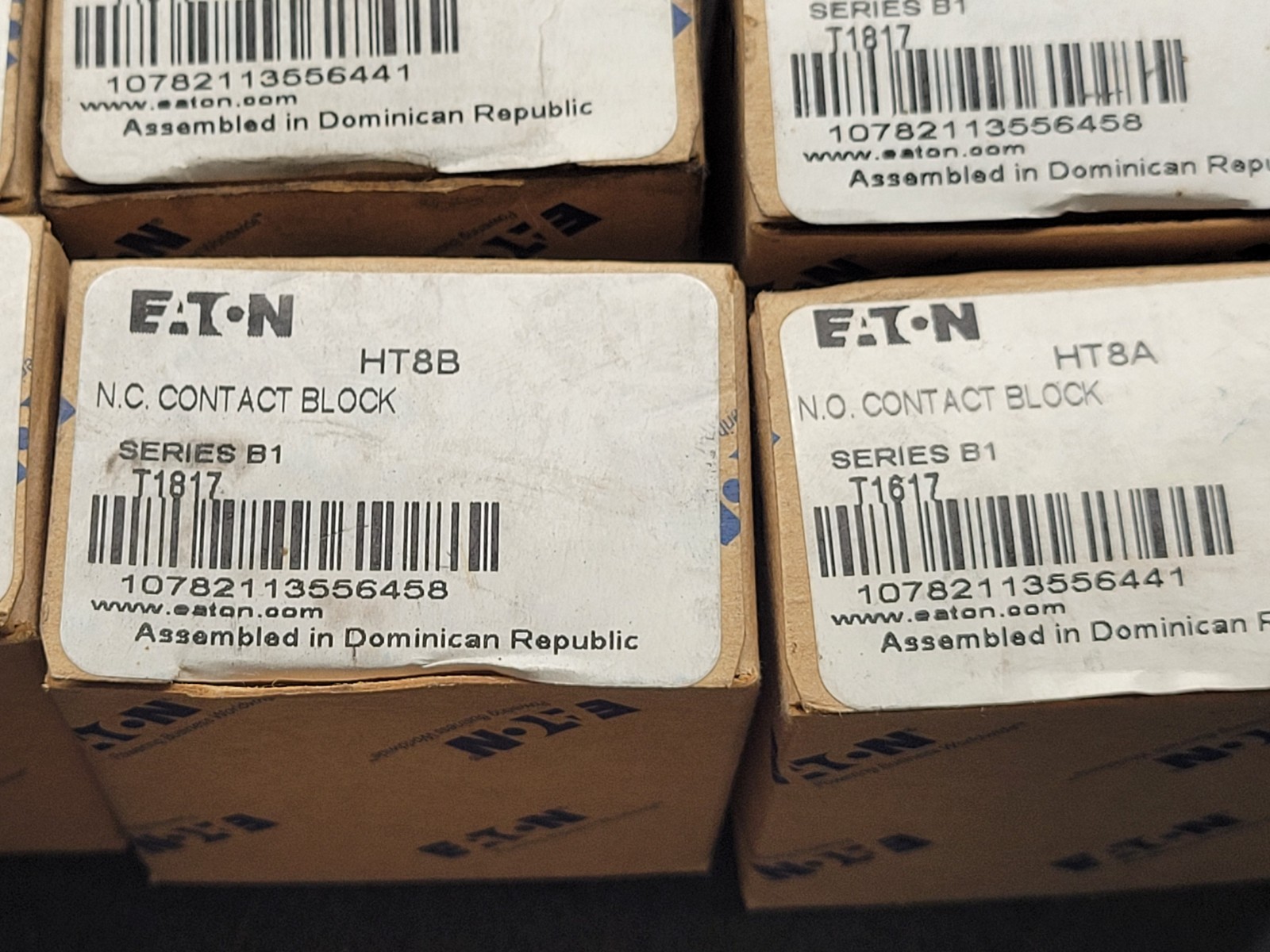 Eaton HT8B Contact Block. Lot of 10.