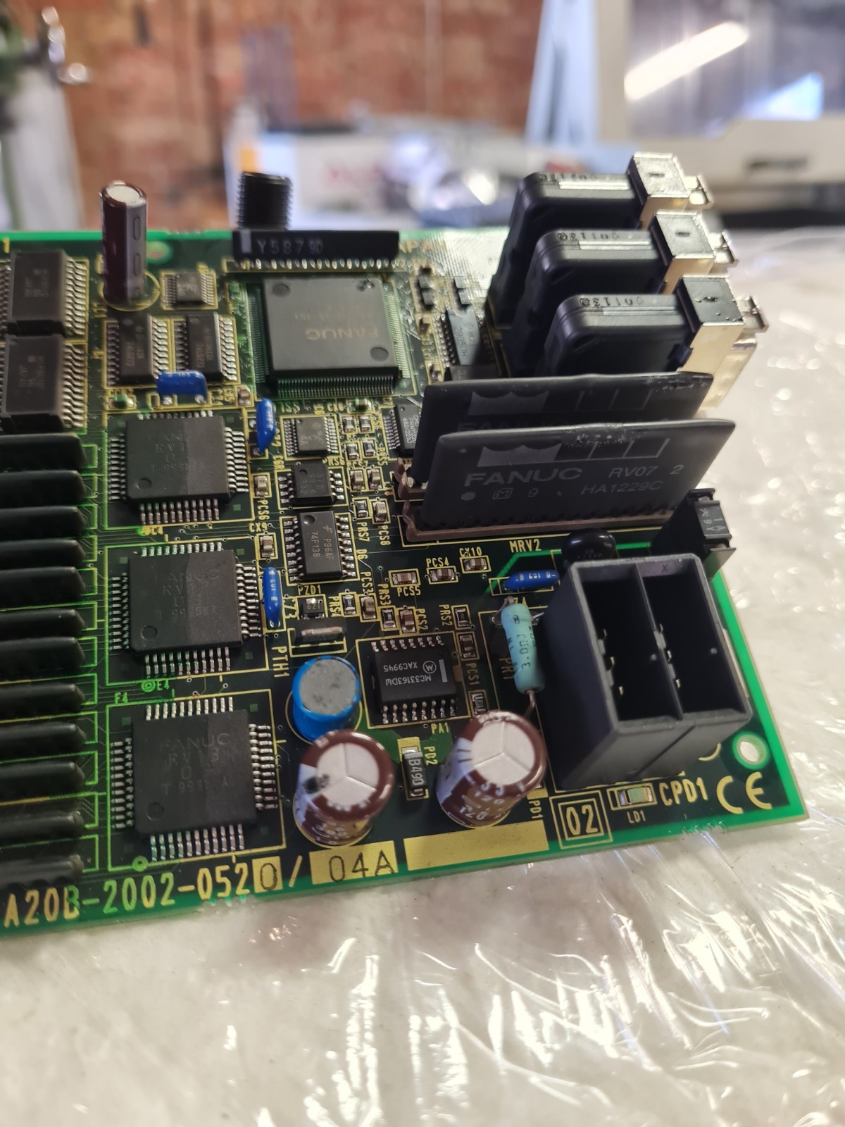 FANUC CIRCUIT BOARD A20B-2002-0520/04A Fullty Working Europe Stock Lithuania EU