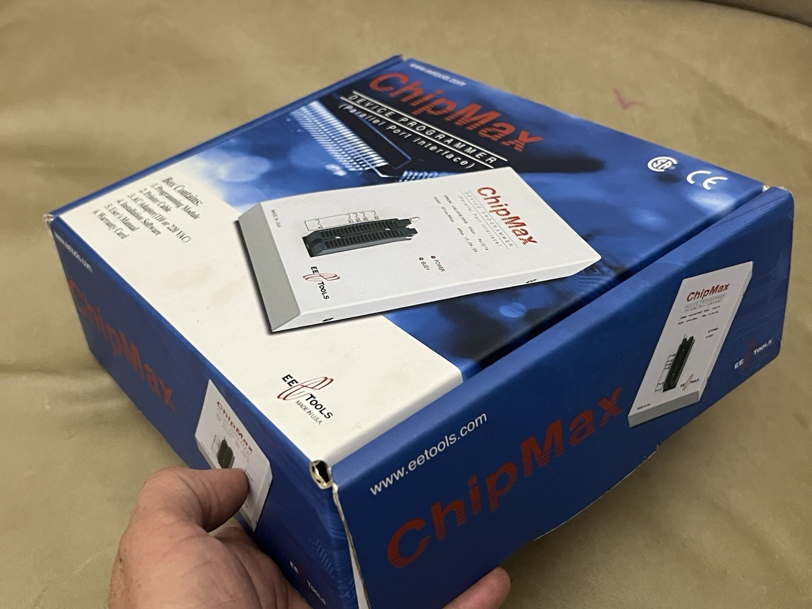 NEW EE Tools ChipMax Universal Device Programmer – Parallel Port – NIB Complete