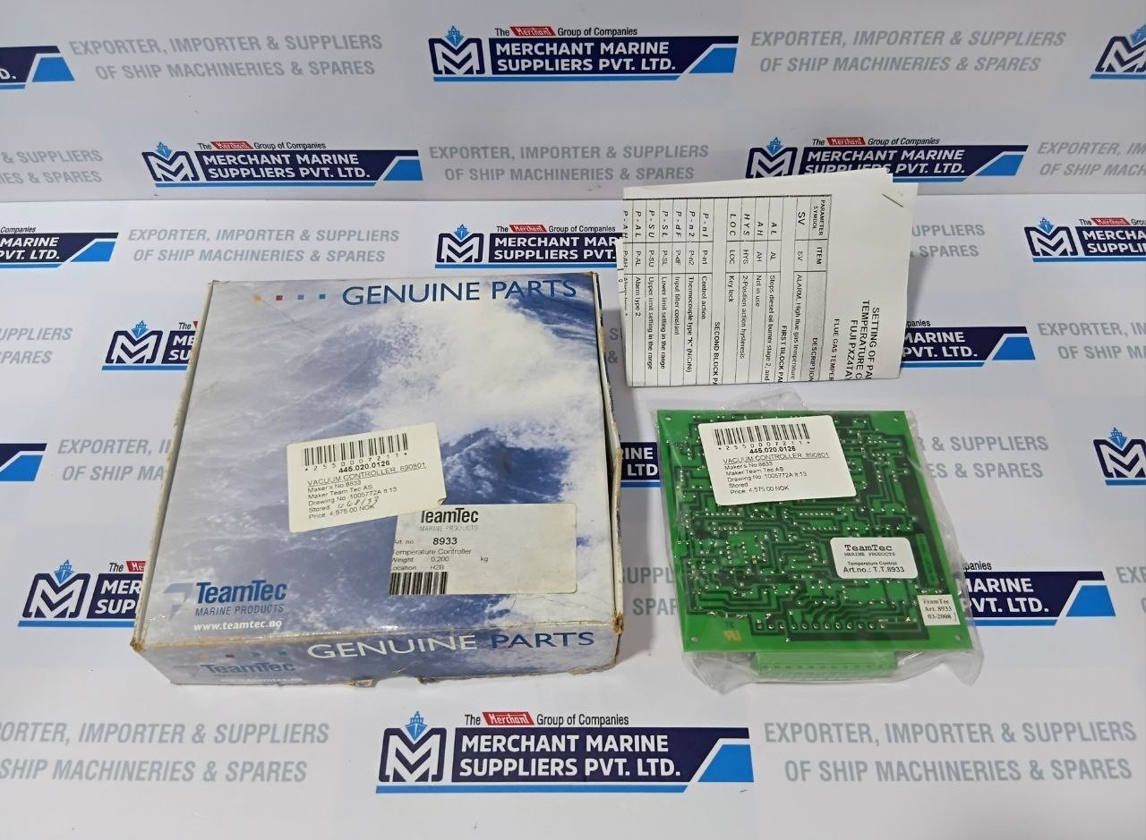 TeamTec 900901 Temperature Control Board T.T 8933