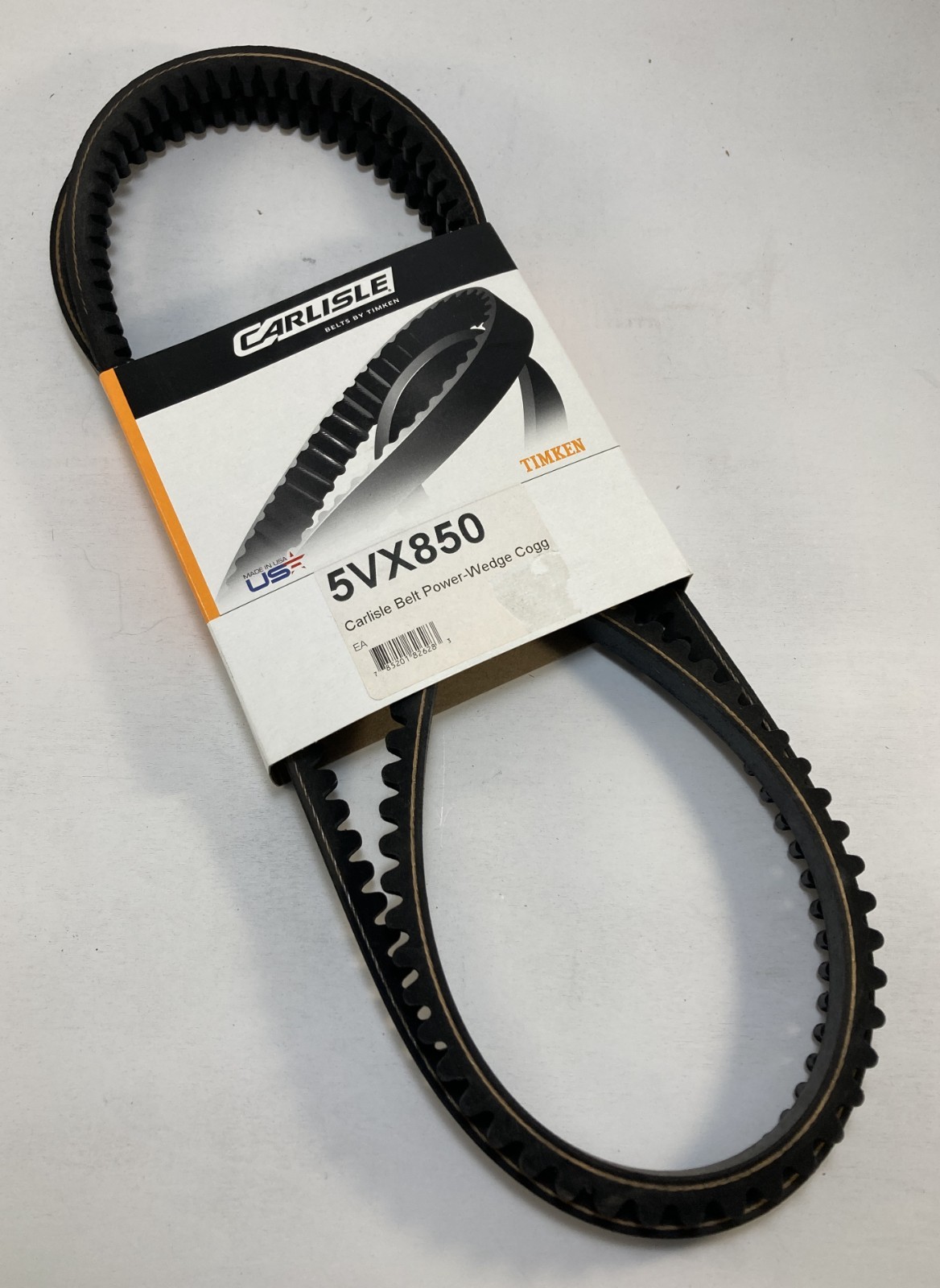 Timken Carlisle 5VX850 Power-Wedge Cog V Belt USA Made