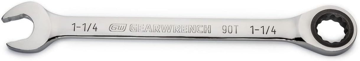 Gearwrench 86956 1-1/4″ 12PT Ratcheting Combination Wrench
