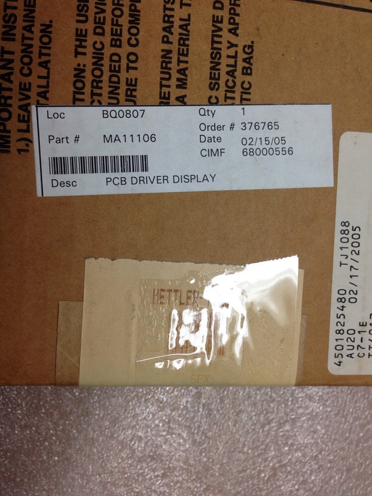 Masstron Display Driver MA11106, MC11040, Shipsameday #1329E