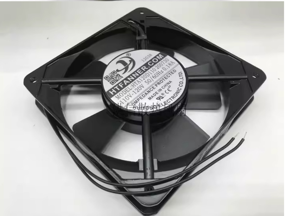 1PC HTFANNER.COM 12025 HTA120D110 200730 110V-120V 0.18A 12CM cooling fan qqb