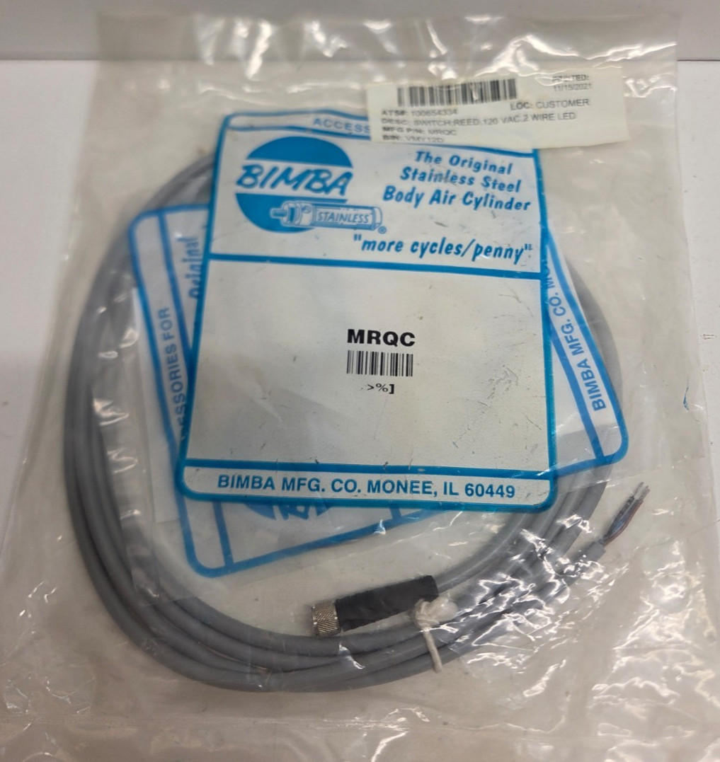 NEW IN BAG! BIMBA 120V REED SWITCH MRQC