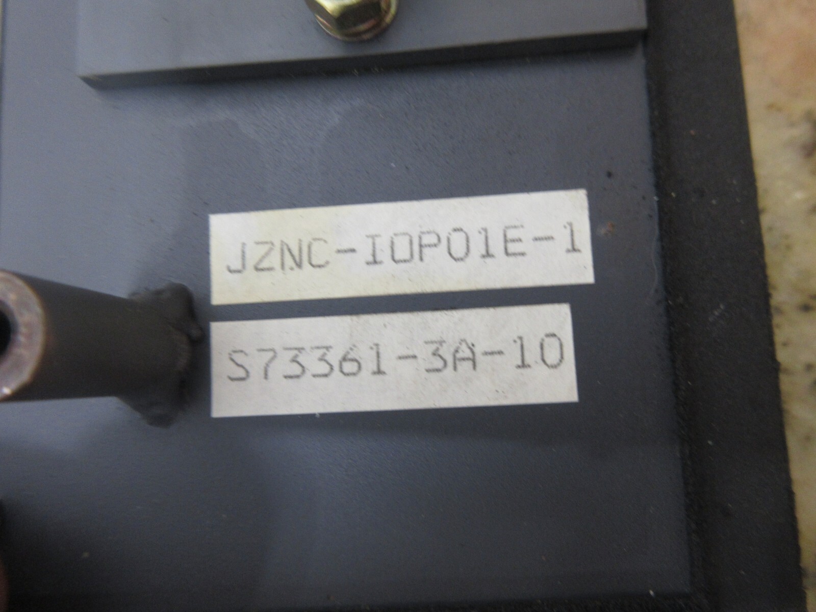 YASKAWA PANEL JZNC-IOP01E-1 AB12C-0112 F329 62 44(3) B JANCD-FC901