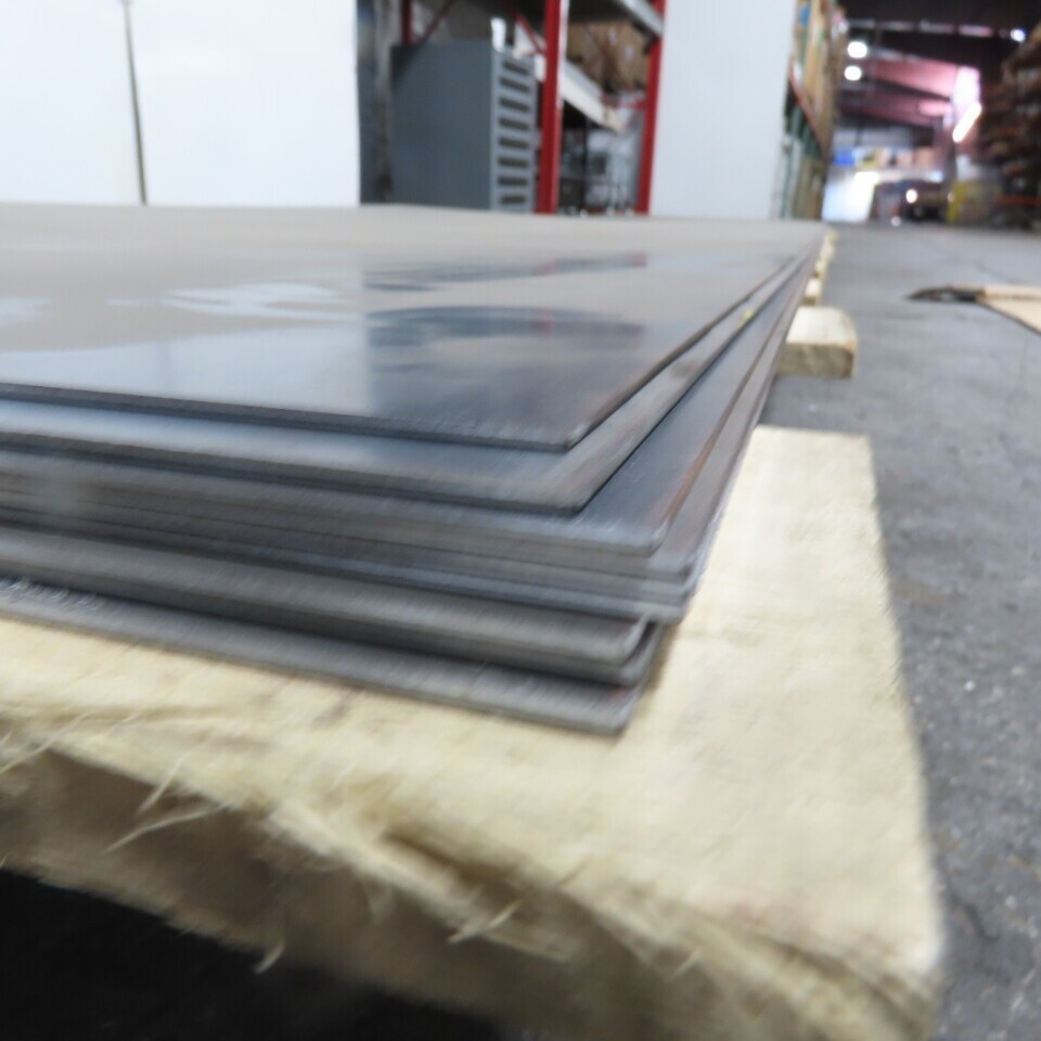 48″ x 96″ Hot Rolled Steel Plate Sheet 14 Guage Lot Of 9