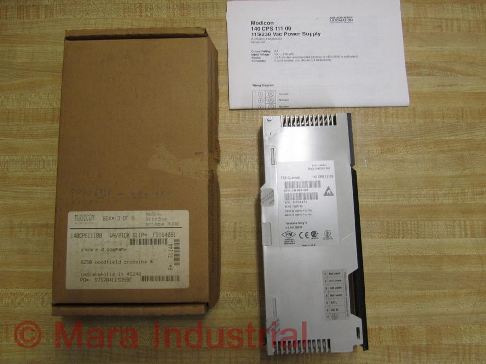 Schneider 140 CPS 111 00 140CPS11100 Power Module 79229