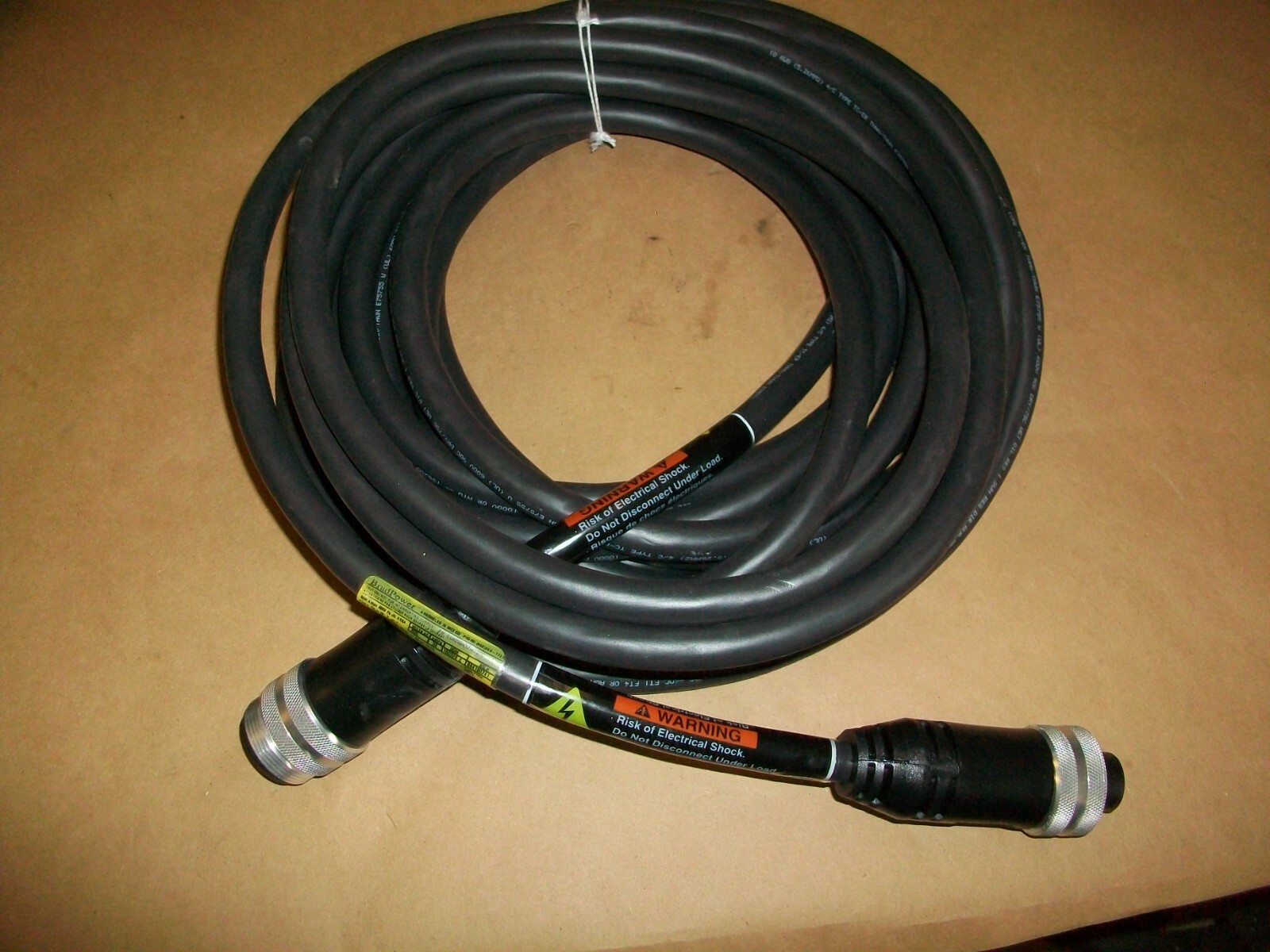 Brad Power Extension Cable CC4030K17M1000 NEW