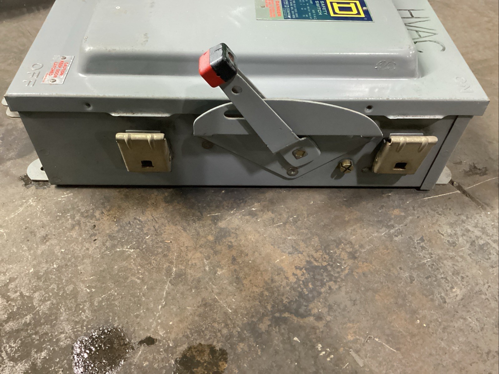 SQUARE D SAFETY SWITCH H-363AWK 100AMP 600V RAINTIGHT #812E101PR6*CO