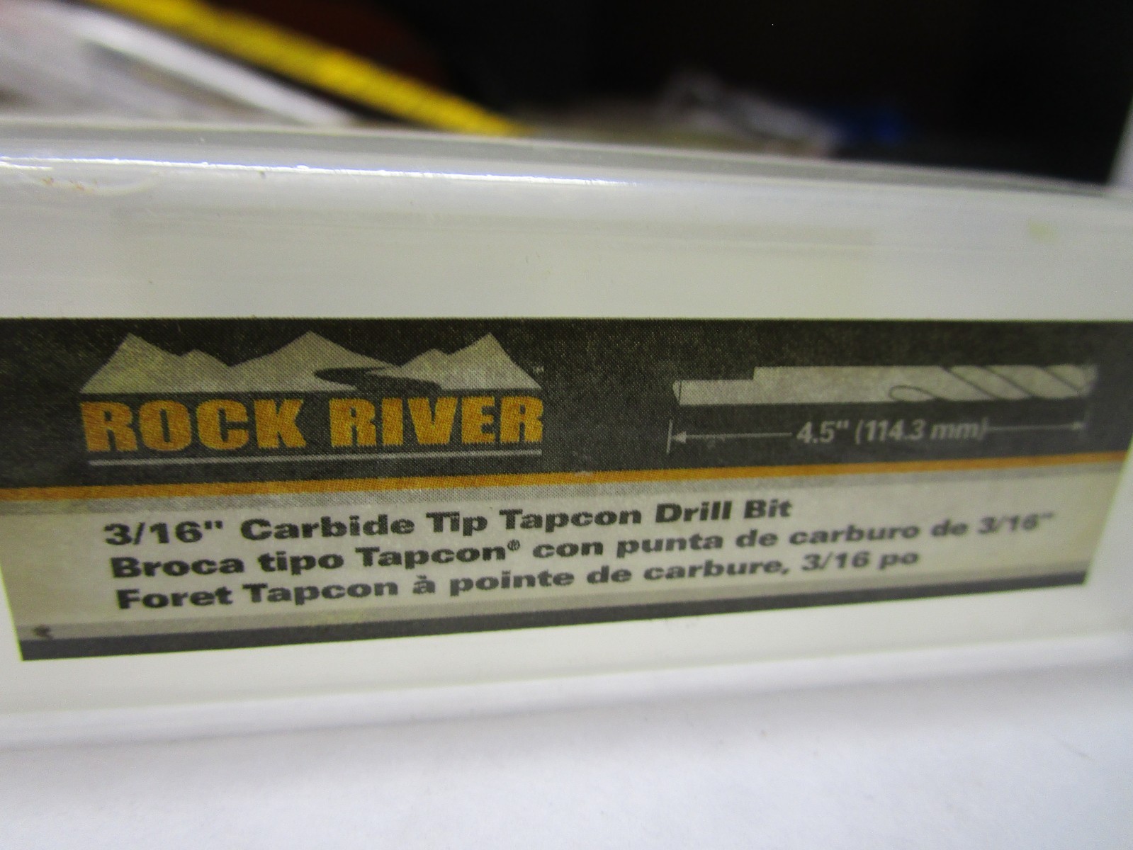 3/16″ x 3-1/2″ x 4-1/2″ Rock River® 2-Cutter Carbide Hammer Bit QTY 4