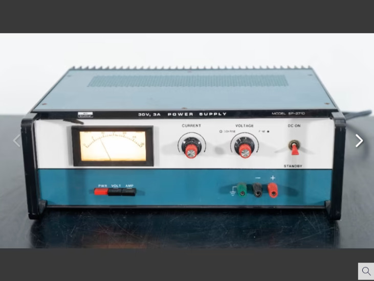 HEATH SCHLUMBERGER SP-2710 POWER SUPPLY 30V, 3A