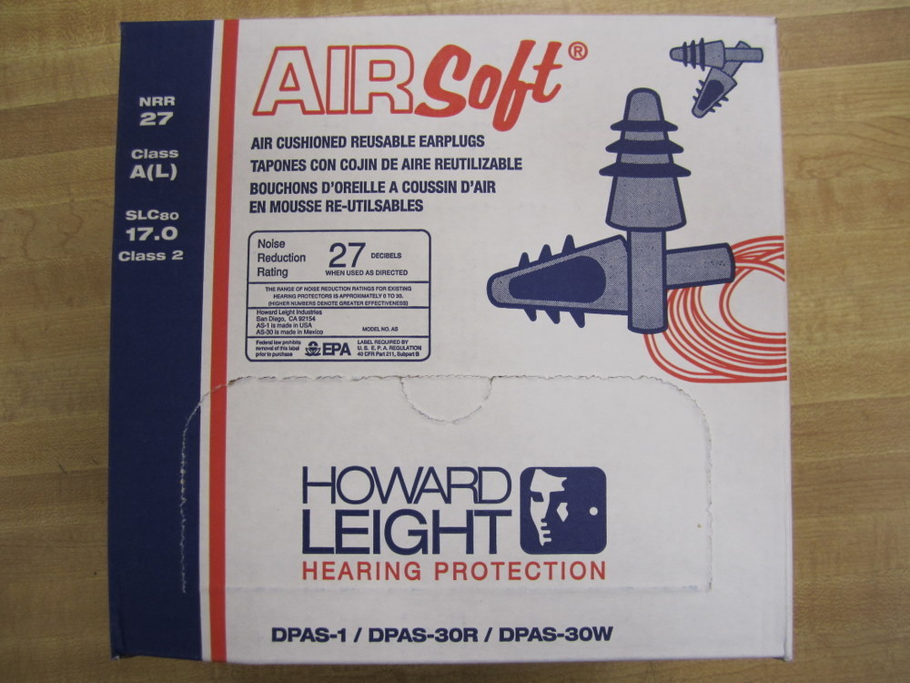 Howard Leight DPAS-1 Ear Plugs NRR 27 (Pack of 600)