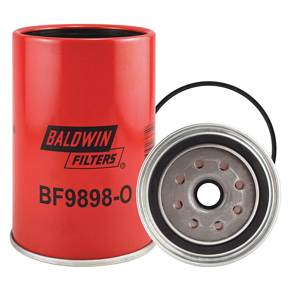 BALDWIN FILTERS BF9898-O Fuel Filter,Spin-On,6-5/16 in.H 34NN08