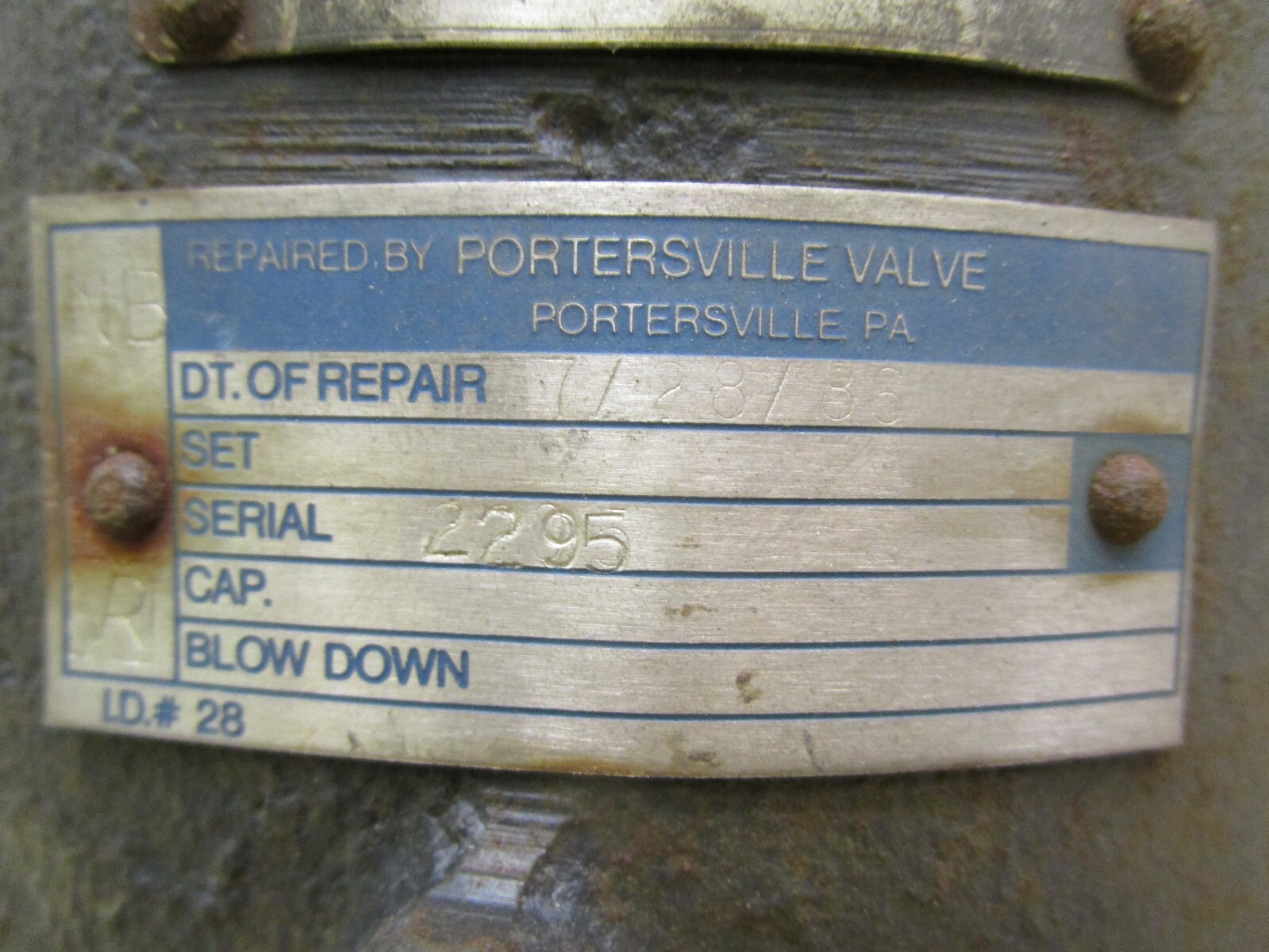 Teledyne Farris 1855-PKD 3×4 Size & Orifice 20 PSIG 48142AES