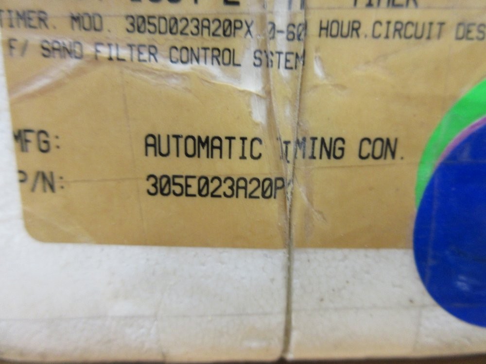 ATC 305E-023-A-2-0-PX Electromechanical Timer 305E023A20PX