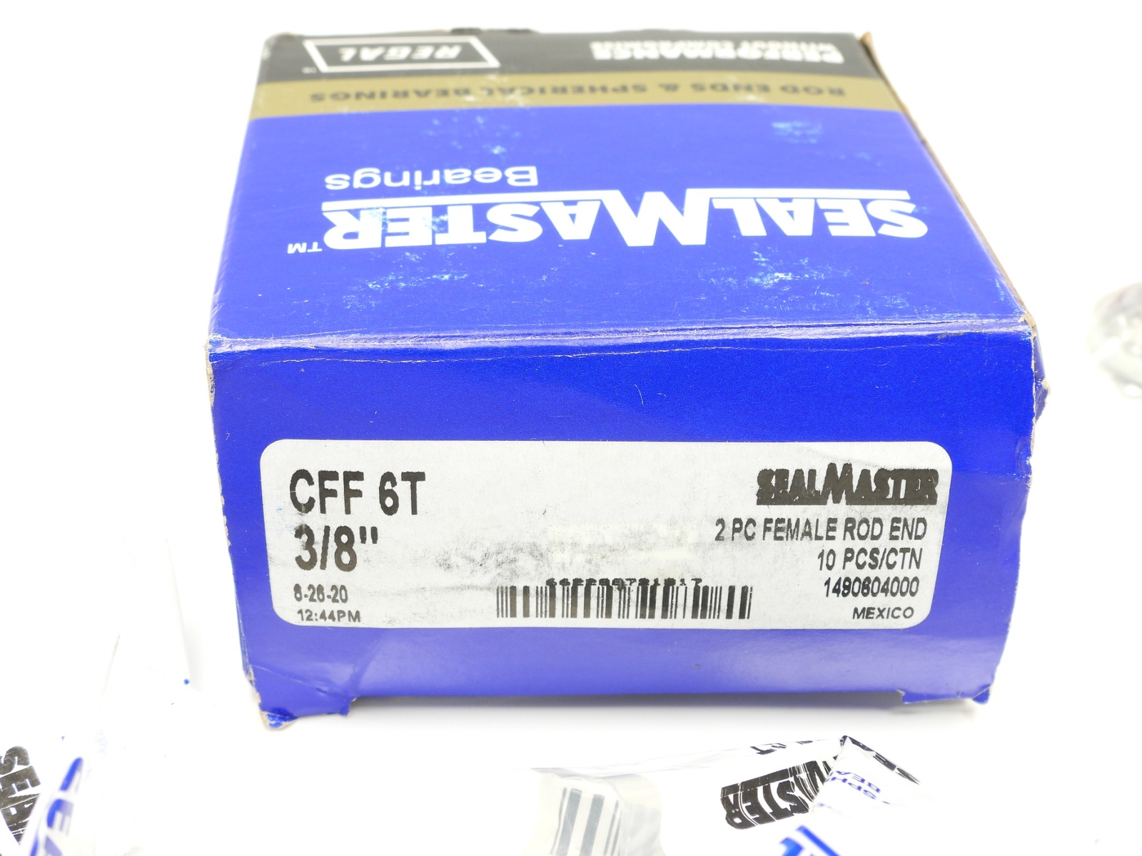 10-Pack Seal Master CFF 6T 3/8″ Bore Rod End Heim Joint 3/8″-24 Female Two-Piece