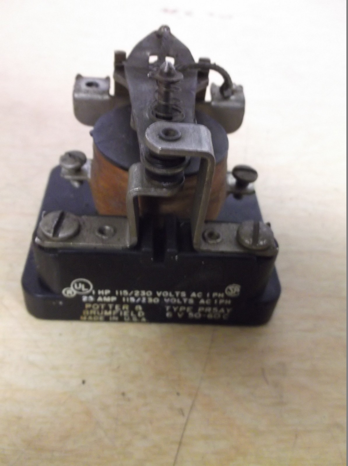 Potter & Brumfield PR5AY 6V 50-60C Relay *FREE SHIPPING*