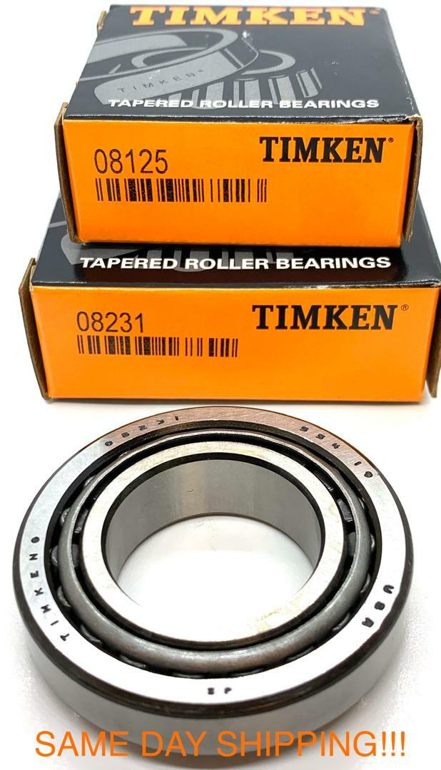 TIMKEN MADE IN USA 08125/08231 1.25×2.31×0.61″ Single Row Taper Roller Bearing