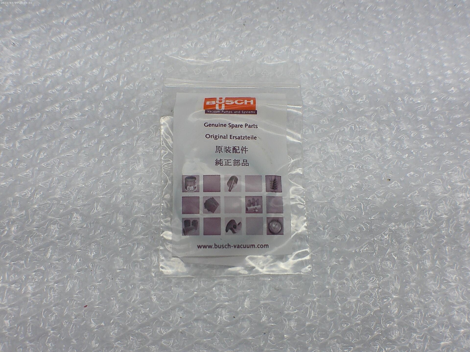 BUSCH 0486521581 42X2 O-RING PKG OF 2 NSMP