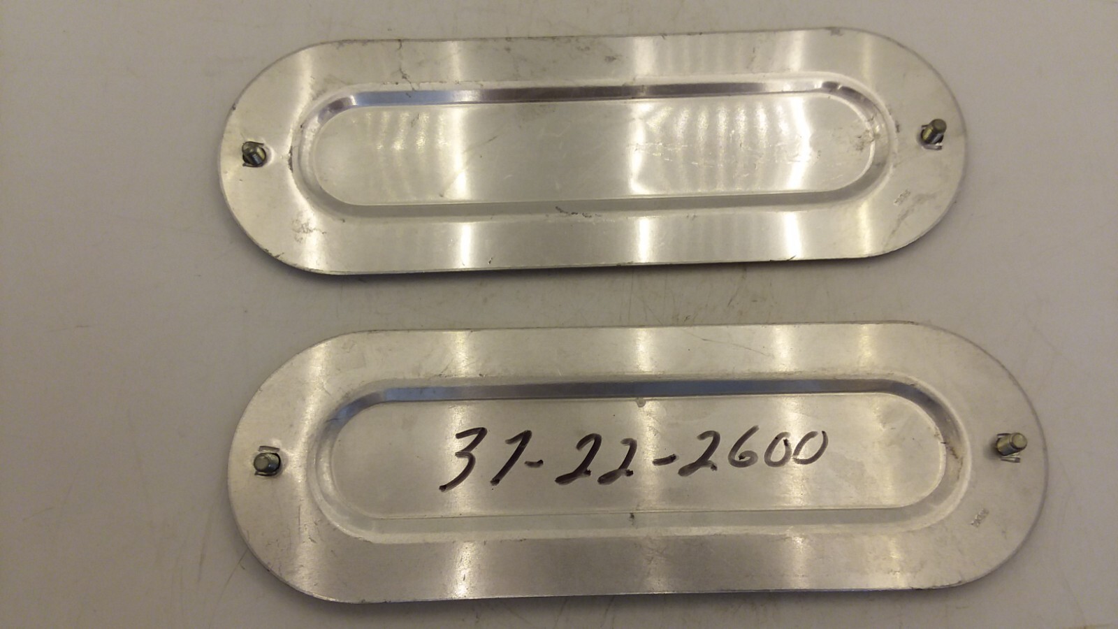 HALEX E121488 HALEX CONDUIT COVER 2 INCH ALUMINUM LOT OF 2 NNB