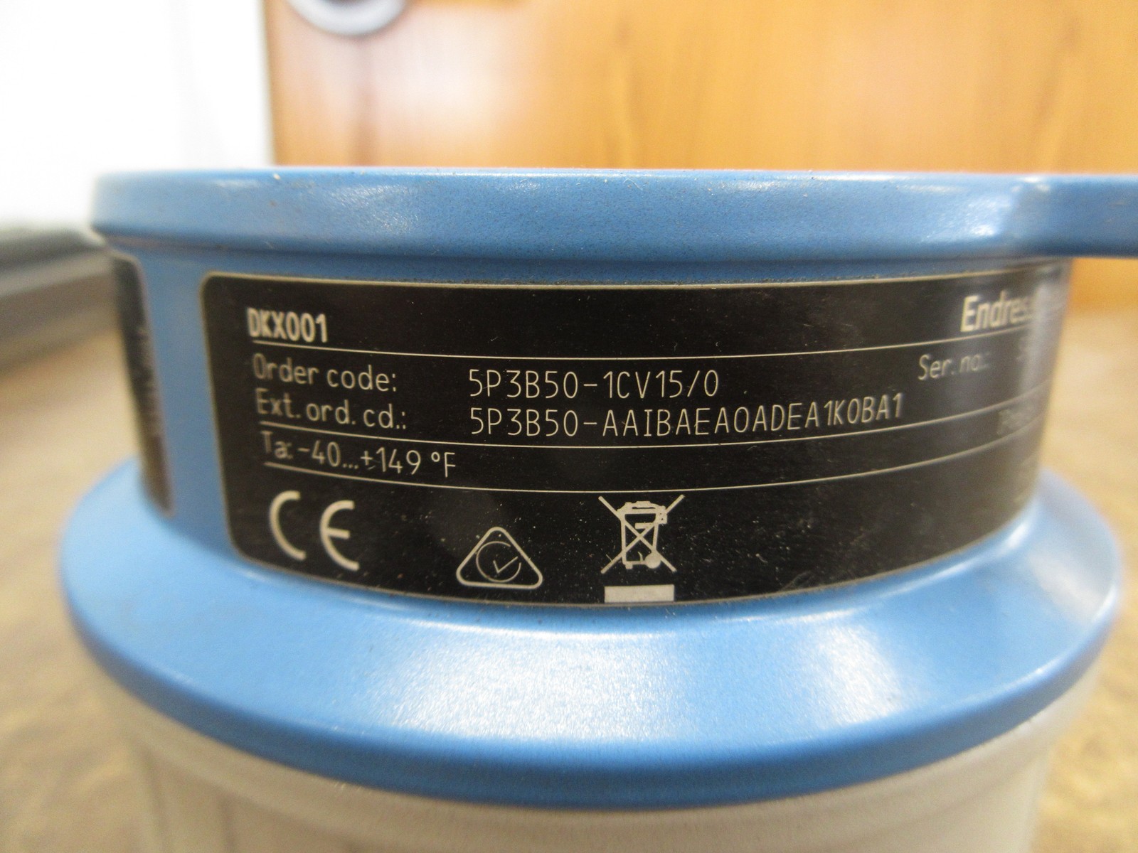 Endress + Hauser DKX001 Remote Display and Operating Module 5P3B50-1CV15/0 Used