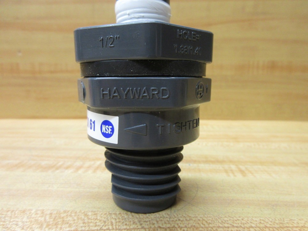 Hayward BFAS Bulkhead Fitting 1/2″ (Pack of 2)