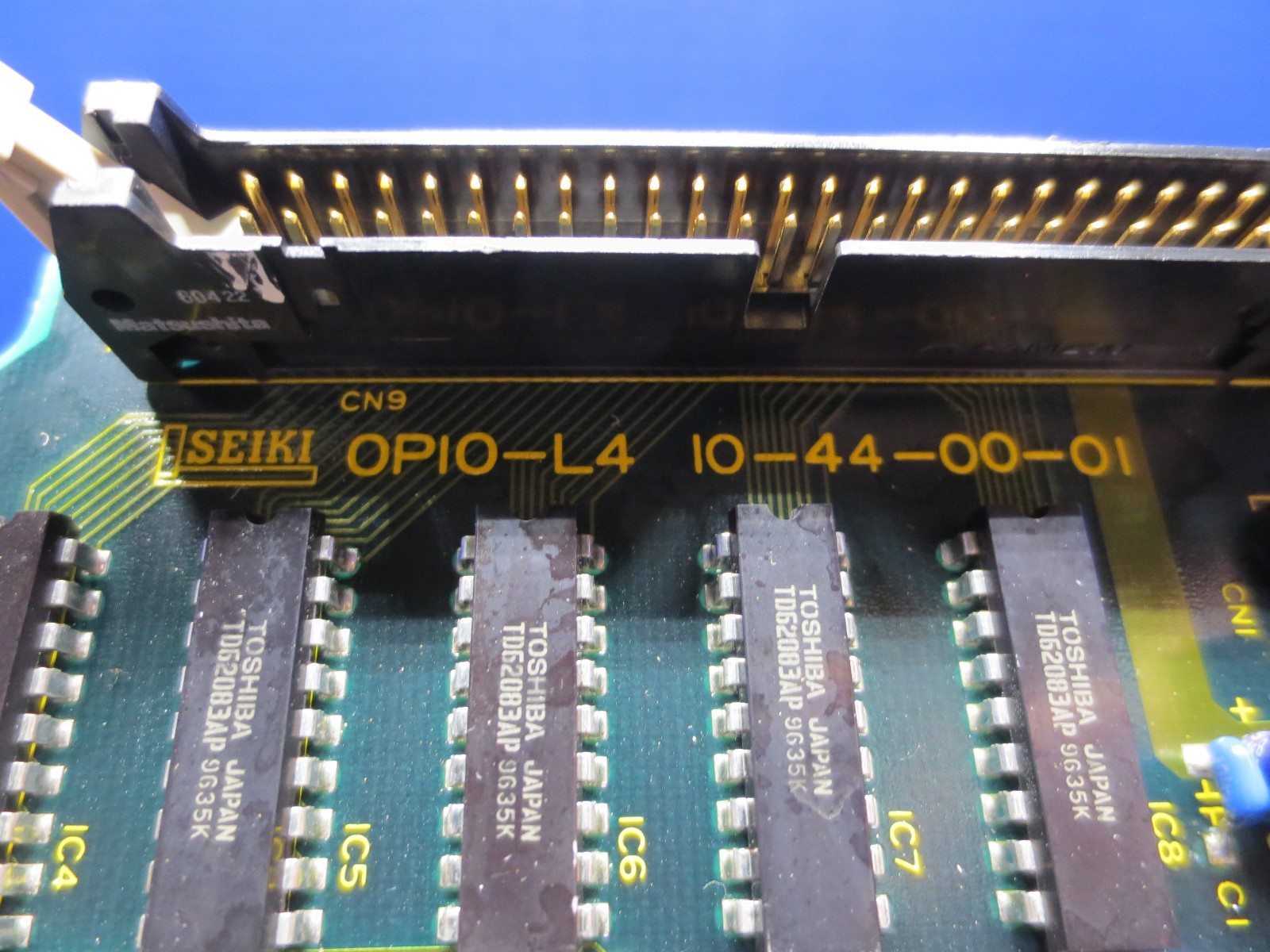 SEIKI CIRCUIT BOARD OPIO-L4 10-44-00-01 0008C6 EN-1088C- Operator Panel Interfac